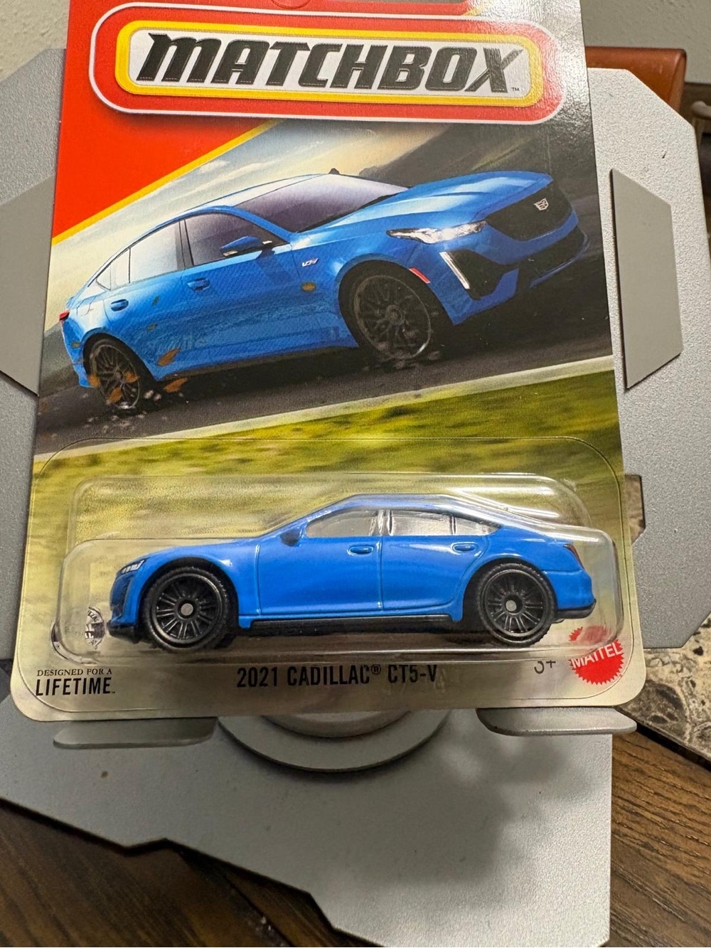 Matchbox 2021 Cadillac CT5-V Kids Toy Car - Blue